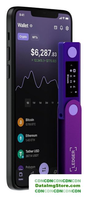 Аппаратный криптокошелек Ledger Nano X (фиолетовый аметист) - Изображение №5 — Интернет-магазин beznal24.by