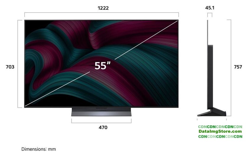 OLED телевизор LG OLED evo AI C5 OLED55C54LA - Изображение №4 — Интернет-магазин beznal24.by