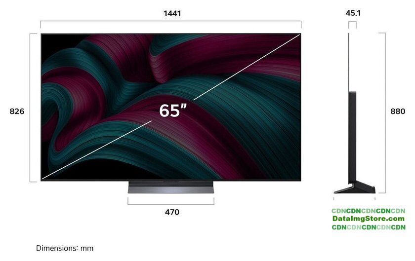 OLED телевизор LG OLED evo AI C5 OLED65C51LA - Изображение №4 — Интернет-магазин beznal24.by