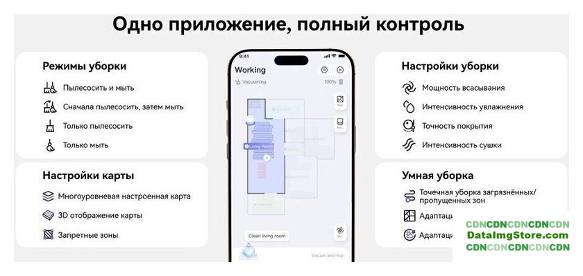 Робот-пылесос Narwal Freo Z10 YJCC019 (белый) - Изображение №24 — Интернет-магазин beznal24.by