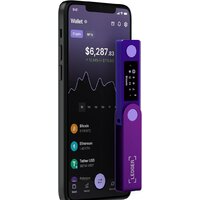 Аппаратный криптокошелек Ledger Nano X (фиолетовый аметист) - Превью изображения №5 — Интернет-магазин beznal24.by