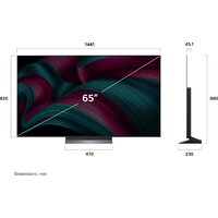 OLED телевизор LG OLED evo AI C5 OLED65C51LA - Превью изображения №4 — Интернет-магазин beznal24.by